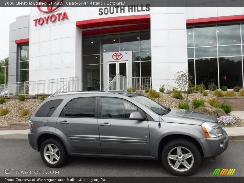 Galaxy Silver Metallic / Light Gray 2006 Chevrolet Equinox LT AWD