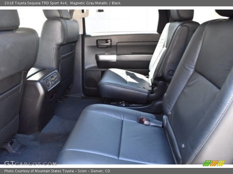 Rear Seat of 2018 Sequoia TRD Sport 4x4