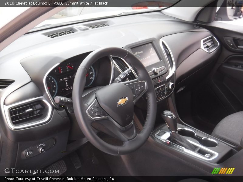 Summit White / Jet Black 2018 Chevrolet Equinox LT AWD