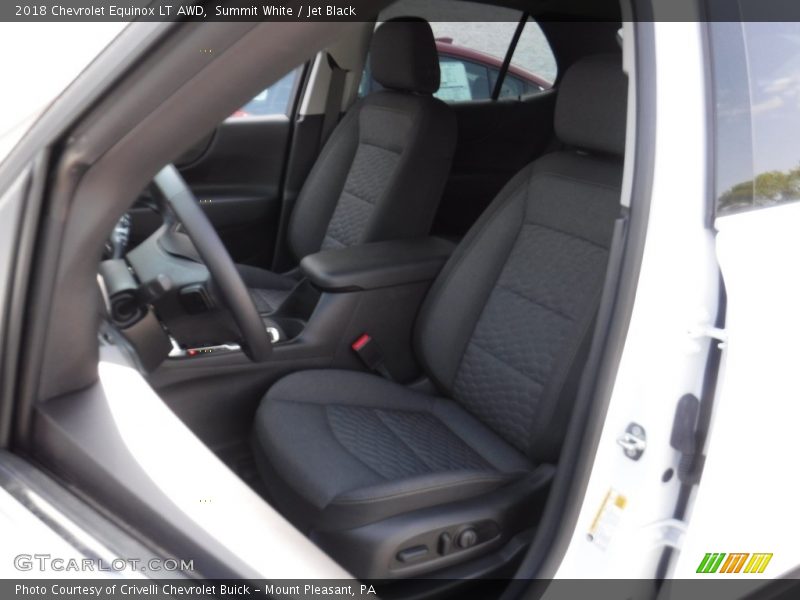 Summit White / Jet Black 2018 Chevrolet Equinox LT AWD