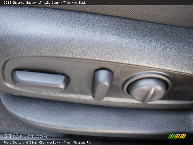 Summit White / Jet Black 2018 Chevrolet Equinox LT AWD