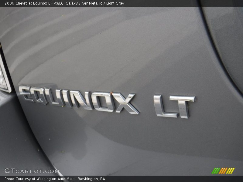 Galaxy Silver Metallic / Light Gray 2006 Chevrolet Equinox LT AWD