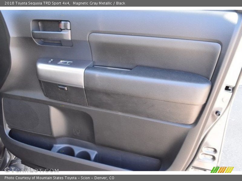 Magnetic Gray Metallic / Black 2018 Toyota Sequoia TRD Sport 4x4