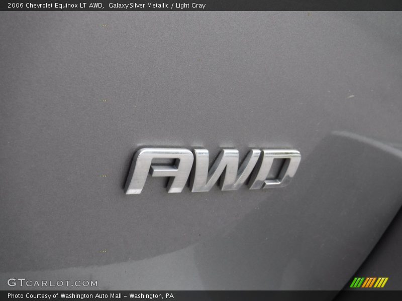 Galaxy Silver Metallic / Light Gray 2006 Chevrolet Equinox LT AWD