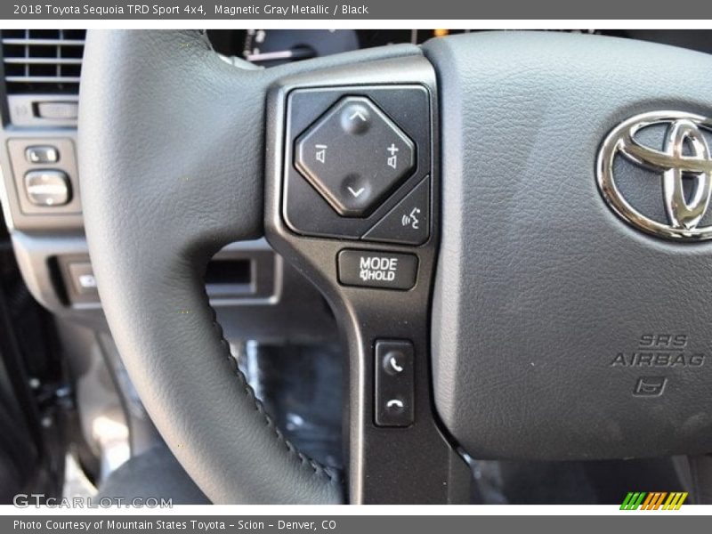Magnetic Gray Metallic / Black 2018 Toyota Sequoia TRD Sport 4x4