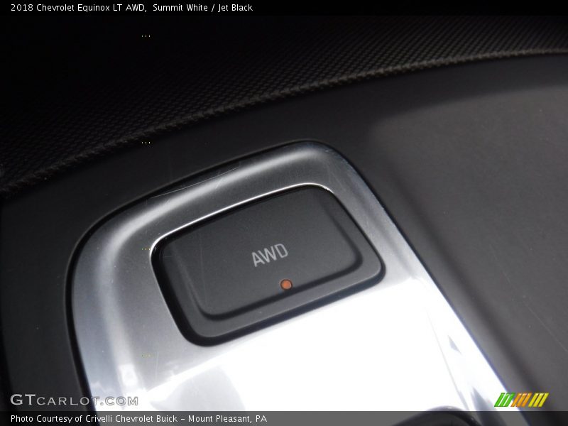 Summit White / Jet Black 2018 Chevrolet Equinox LT AWD