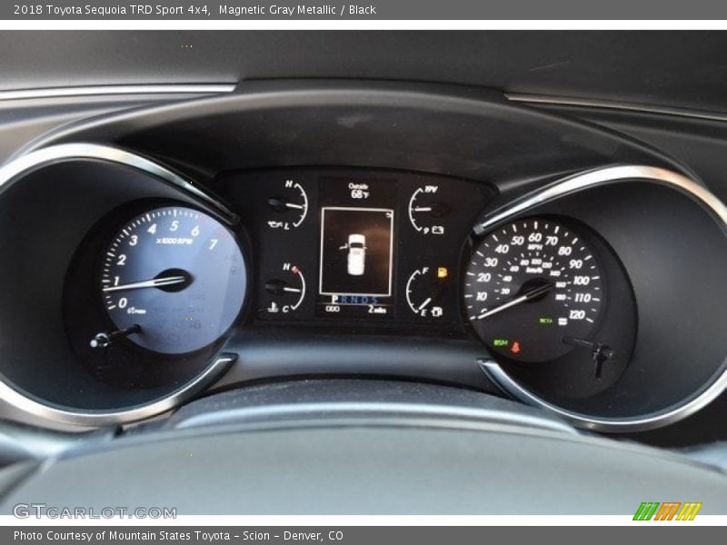 Magnetic Gray Metallic / Black 2018 Toyota Sequoia TRD Sport 4x4