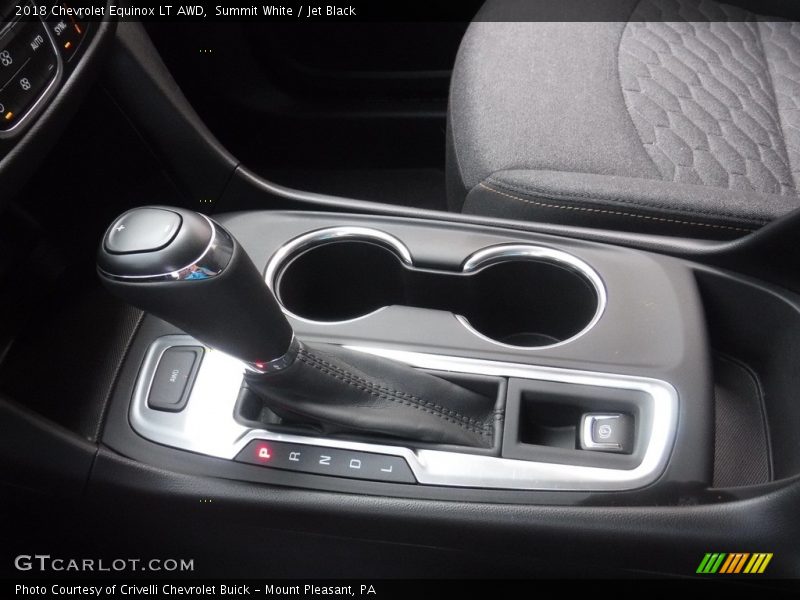 Summit White / Jet Black 2018 Chevrolet Equinox LT AWD