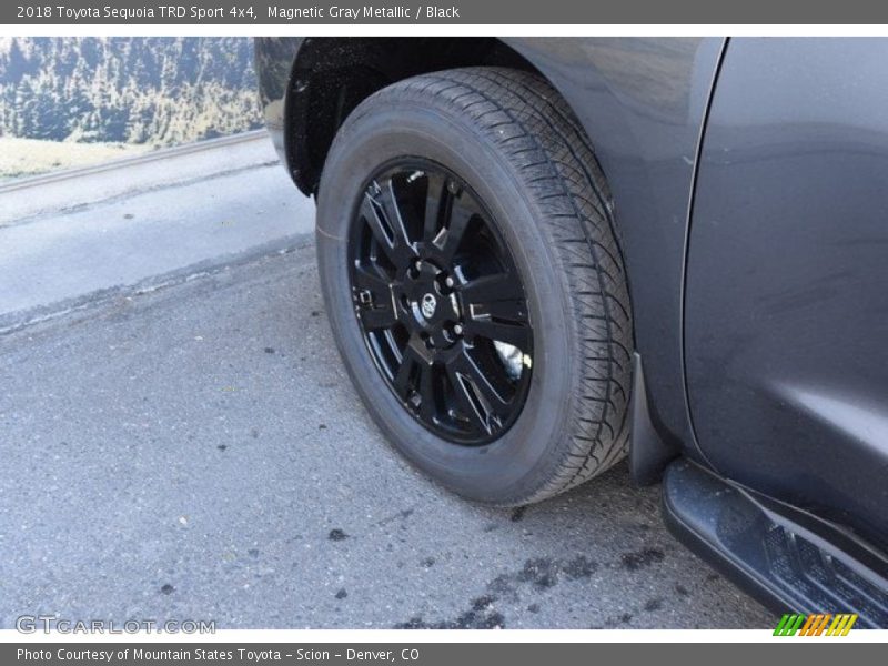 Magnetic Gray Metallic / Black 2018 Toyota Sequoia TRD Sport 4x4