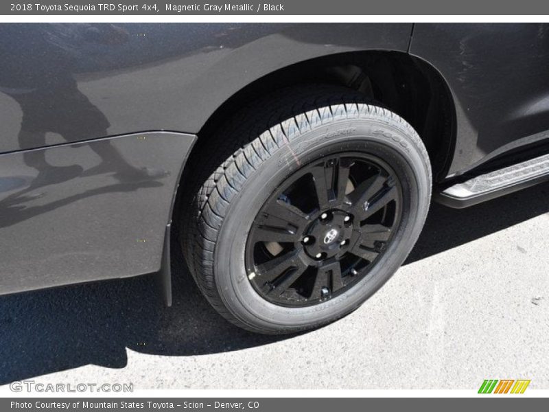 Magnetic Gray Metallic / Black 2018 Toyota Sequoia TRD Sport 4x4