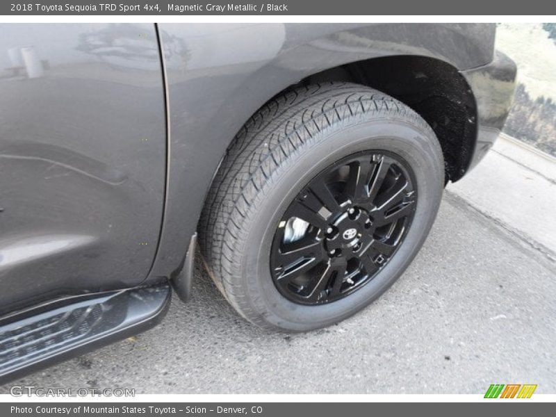 Magnetic Gray Metallic / Black 2018 Toyota Sequoia TRD Sport 4x4