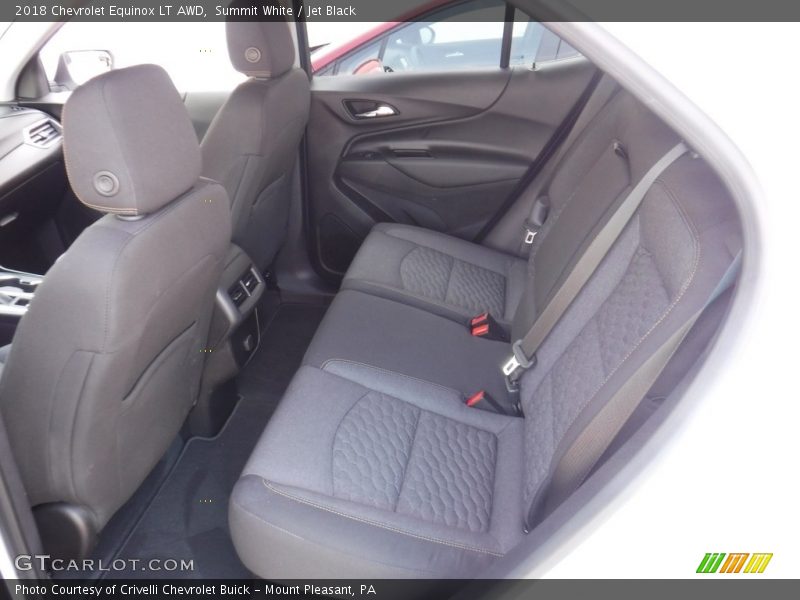 Summit White / Jet Black 2018 Chevrolet Equinox LT AWD