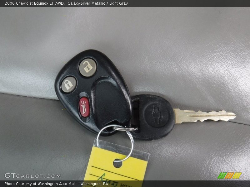 Galaxy Silver Metallic / Light Gray 2006 Chevrolet Equinox LT AWD