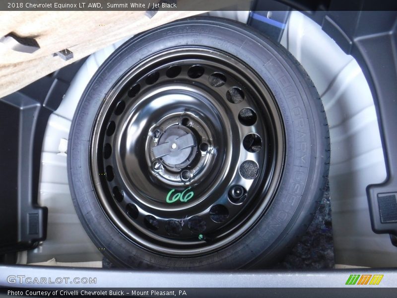 Summit White / Jet Black 2018 Chevrolet Equinox LT AWD
