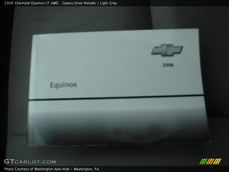 Galaxy Silver Metallic / Light Gray 2006 Chevrolet Equinox LT AWD
