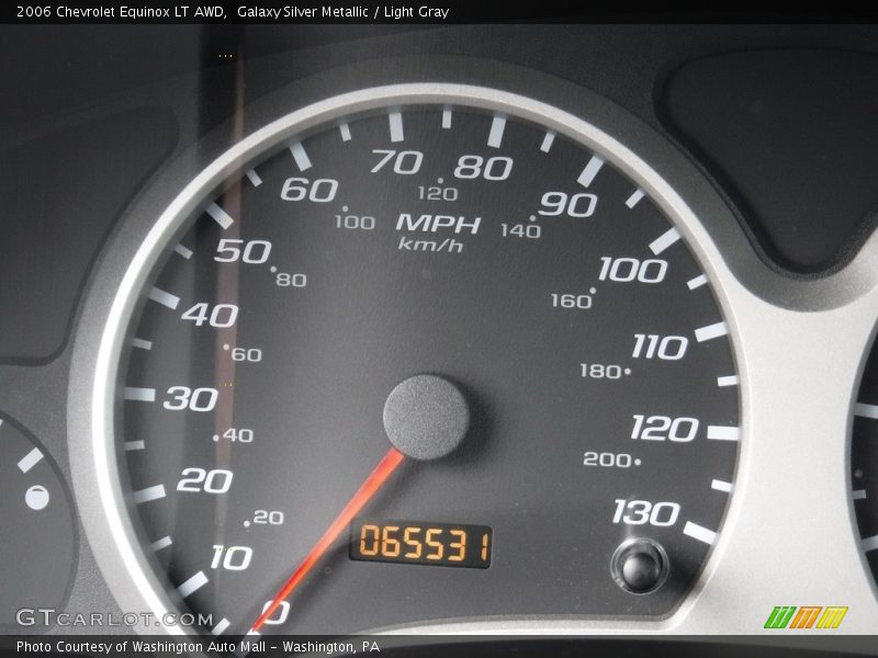 Galaxy Silver Metallic / Light Gray 2006 Chevrolet Equinox LT AWD
