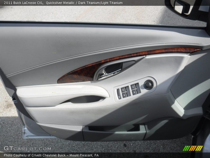 Quicksilver Metallic / Dark Titanium/Light Titanium 2011 Buick LaCrosse CXL