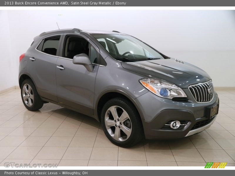 Satin Steel Gray Metallic / Ebony 2013 Buick Encore Convenience AWD