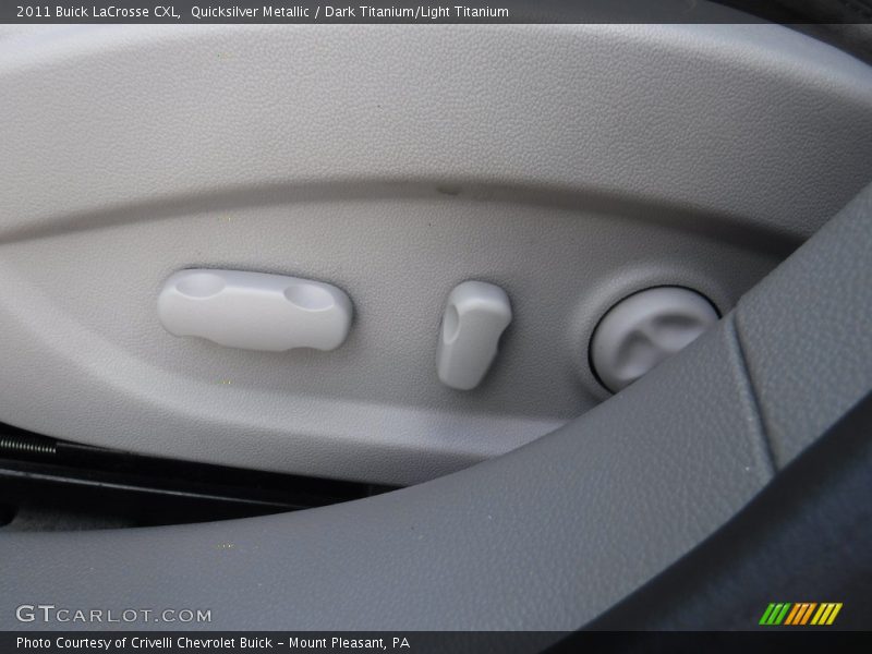 Quicksilver Metallic / Dark Titanium/Light Titanium 2011 Buick LaCrosse CXL