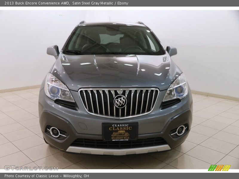 Satin Steel Gray Metallic / Ebony 2013 Buick Encore Convenience AWD