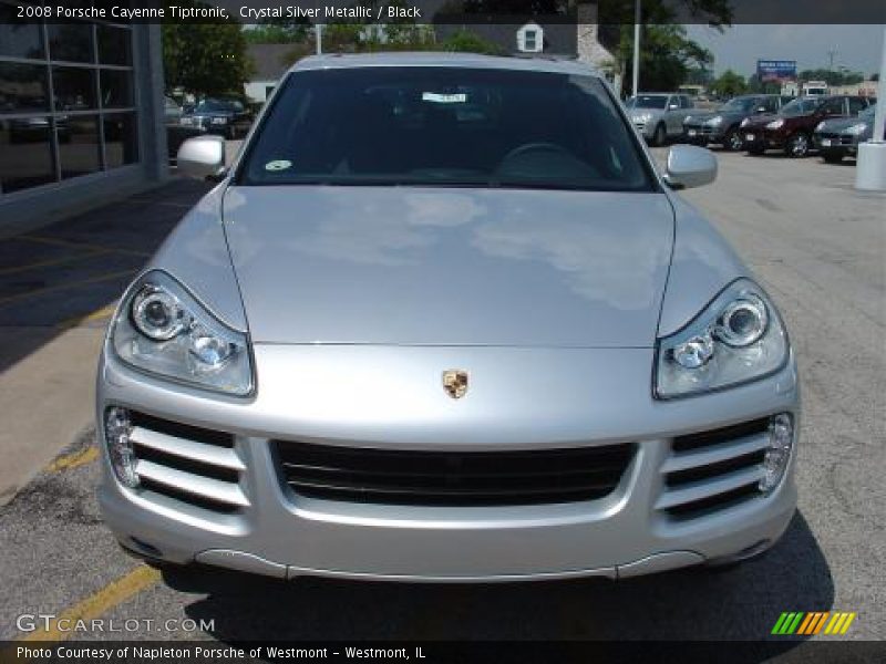 Crystal Silver Metallic / Black 2008 Porsche Cayenne Tiptronic