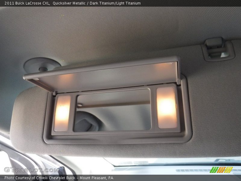Quicksilver Metallic / Dark Titanium/Light Titanium 2011 Buick LaCrosse CXL