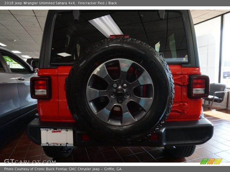 Firecracker Red / Black 2018 Jeep Wrangler Unlimited Sahara 4x4