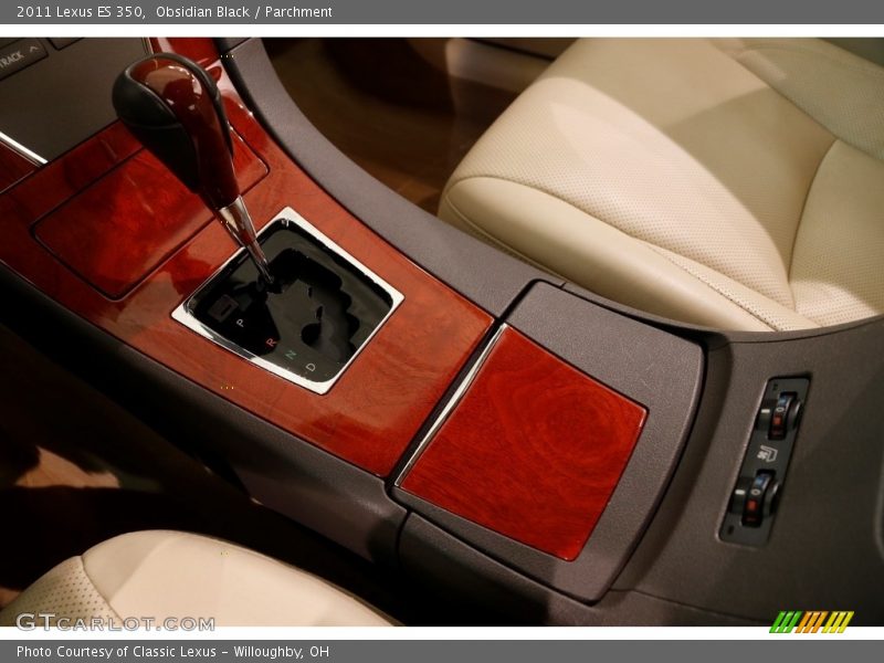 Obsidian Black / Parchment 2011 Lexus ES 350