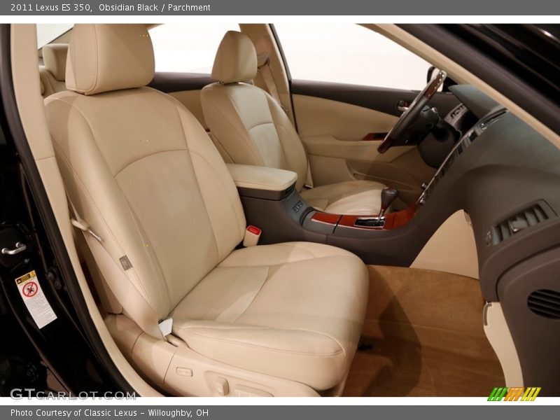 Obsidian Black / Parchment 2011 Lexus ES 350