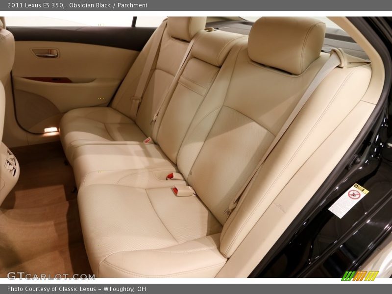 Obsidian Black / Parchment 2011 Lexus ES 350