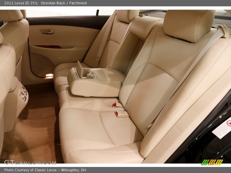 Obsidian Black / Parchment 2011 Lexus ES 350