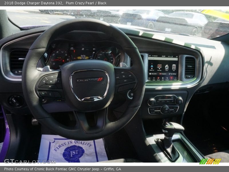 Plum Crazy Pearl / Black 2018 Dodge Charger Daytona 392
