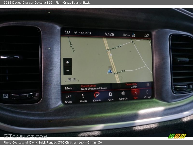 Plum Crazy Pearl / Black 2018 Dodge Charger Daytona 392