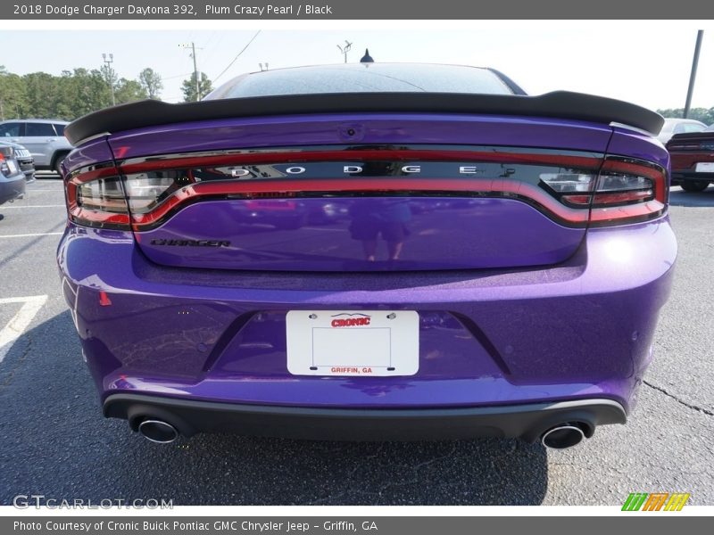 Plum Crazy Pearl / Black 2018 Dodge Charger Daytona 392