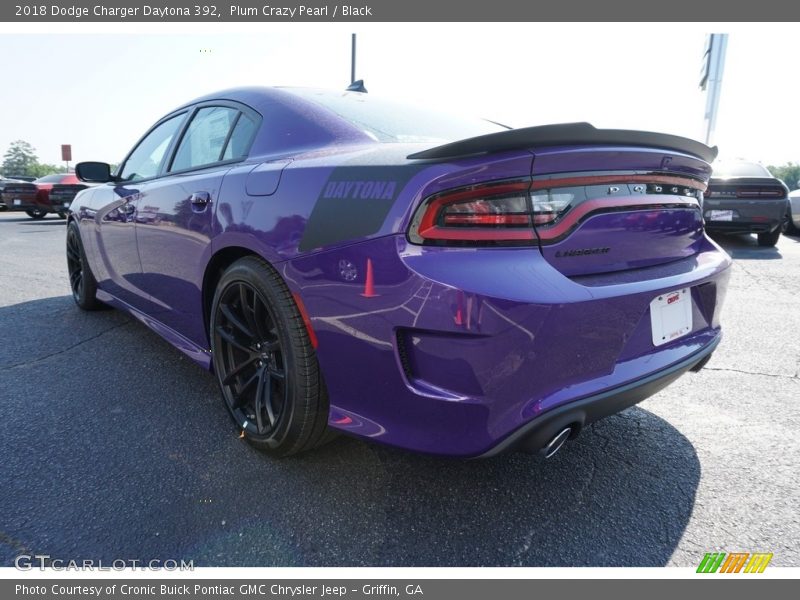 Plum Crazy Pearl / Black 2018 Dodge Charger Daytona 392