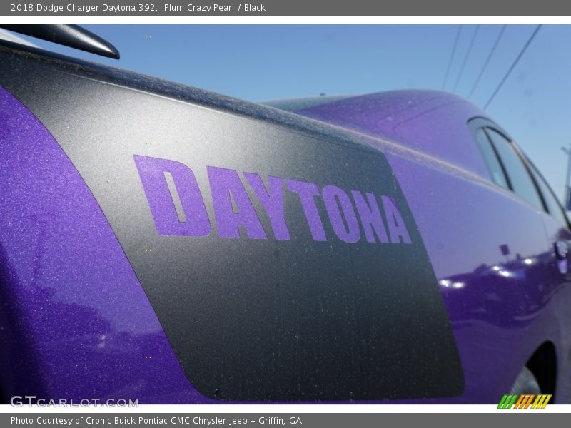 Plum Crazy Pearl / Black 2018 Dodge Charger Daytona 392