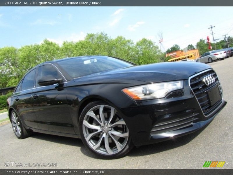 Brilliant Black / Black 2014 Audi A6 2.0T quattro Sedan