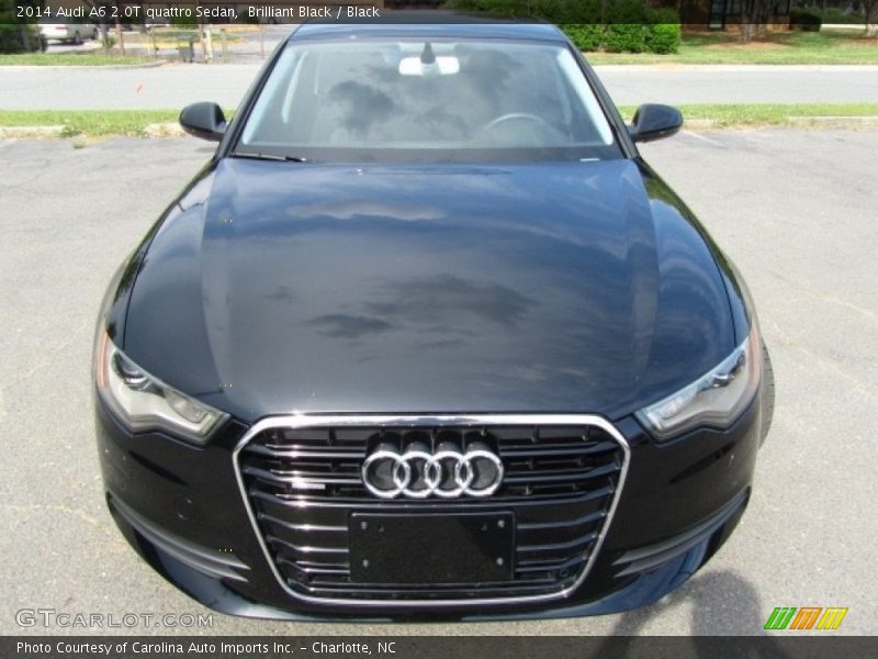 Brilliant Black / Black 2014 Audi A6 2.0T quattro Sedan