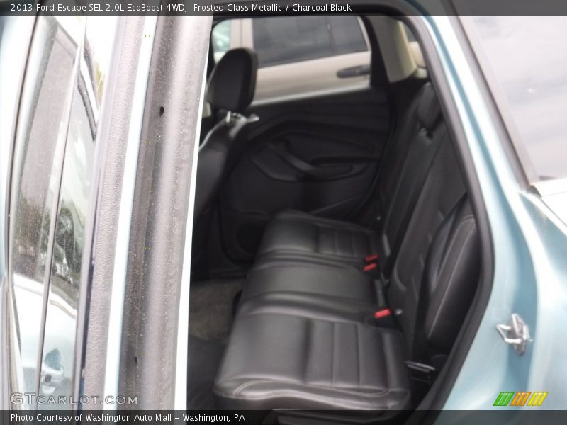 Frosted Glass Metallic / Charcoal Black 2013 Ford Escape SEL 2.0L EcoBoost 4WD