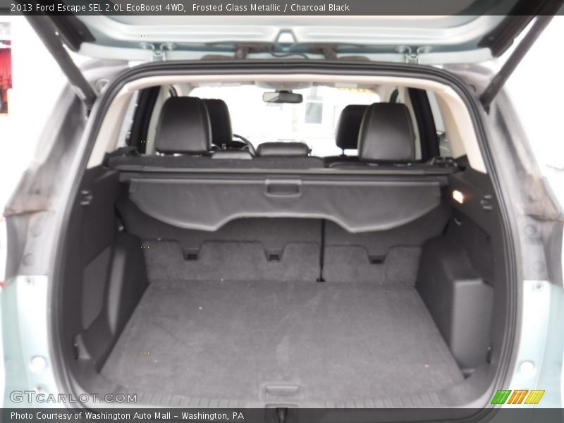 Frosted Glass Metallic / Charcoal Black 2013 Ford Escape SEL 2.0L EcoBoost 4WD