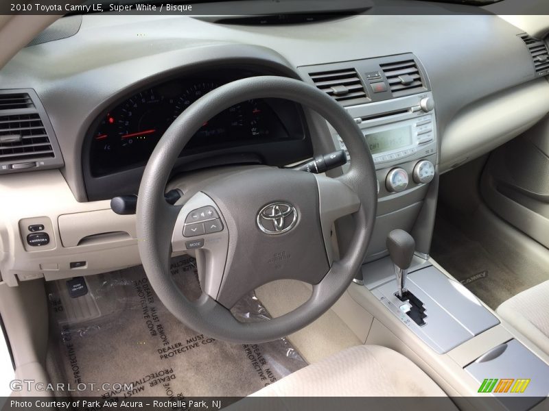 Super White / Bisque 2010 Toyota Camry LE