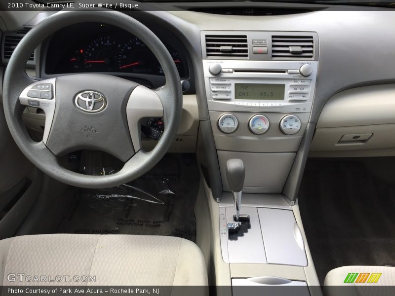 Super White / Bisque 2010 Toyota Camry LE