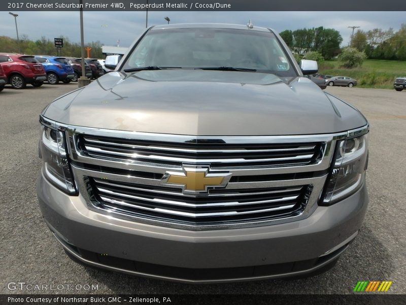 Pepperdust Metallic / Cocoa/Dune 2017 Chevrolet Suburban Premier 4WD