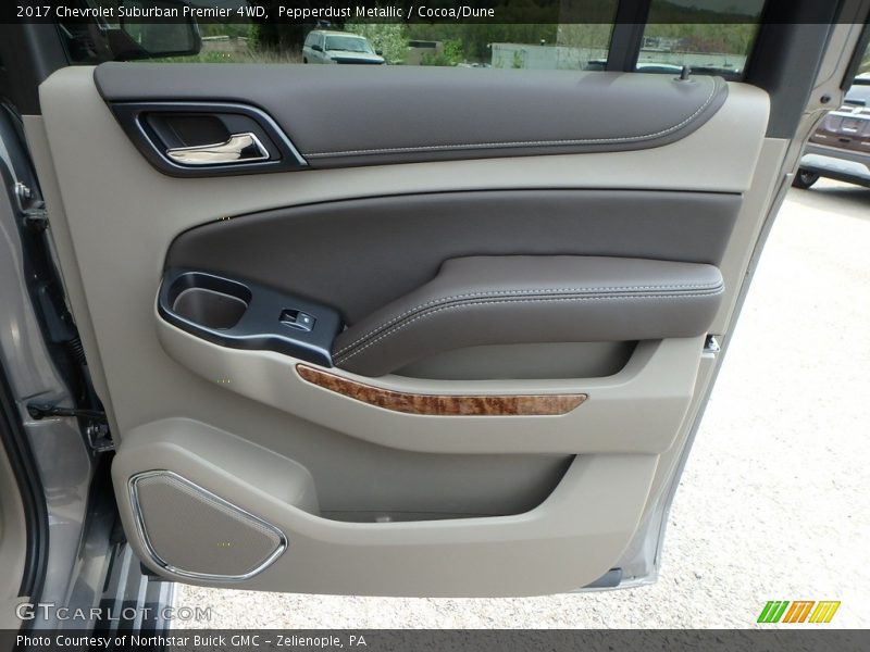 Pepperdust Metallic / Cocoa/Dune 2017 Chevrolet Suburban Premier 4WD