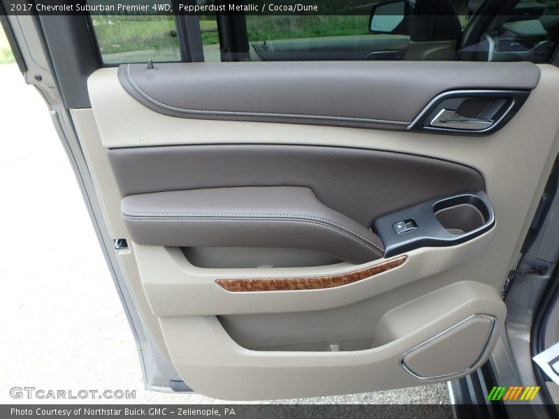 Pepperdust Metallic / Cocoa/Dune 2017 Chevrolet Suburban Premier 4WD