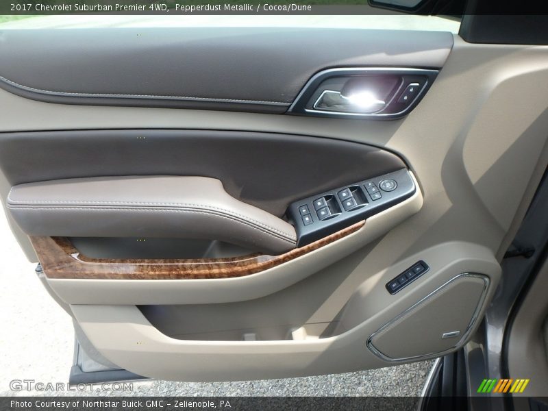 Pepperdust Metallic / Cocoa/Dune 2017 Chevrolet Suburban Premier 4WD