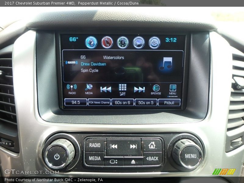 Pepperdust Metallic / Cocoa/Dune 2017 Chevrolet Suburban Premier 4WD