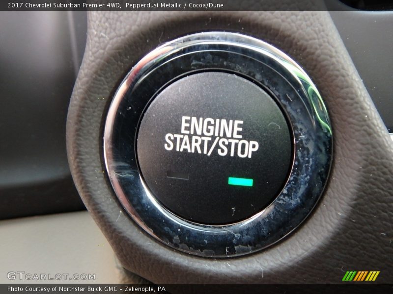 Pepperdust Metallic / Cocoa/Dune 2017 Chevrolet Suburban Premier 4WD