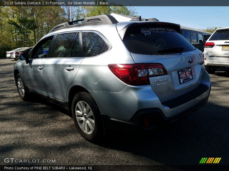 Ice Silver Metallic / Black 2018 Subaru Outback 2.5i Premium
