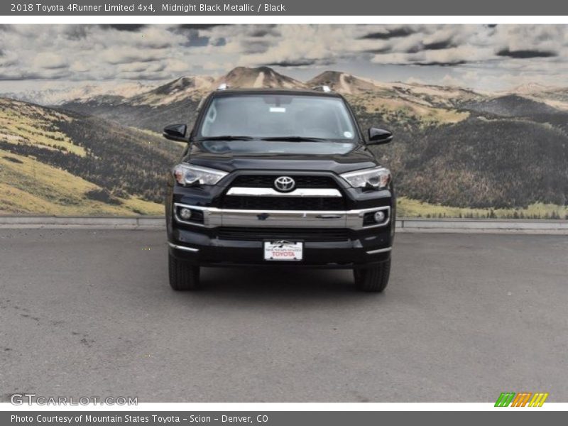 Midnight Black Metallic / Black 2018 Toyota 4Runner Limited 4x4